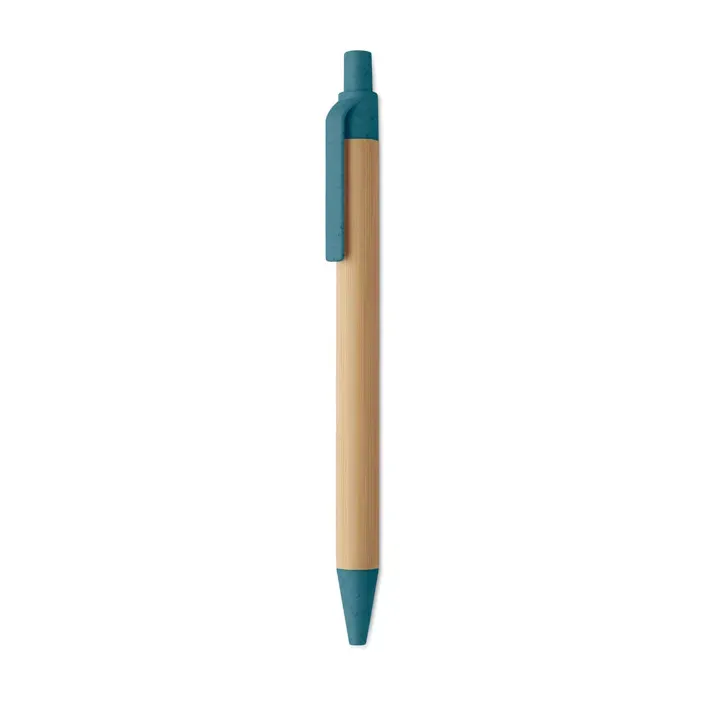 Push button ball pen in bamboo - MO2635 (MOCN#04)